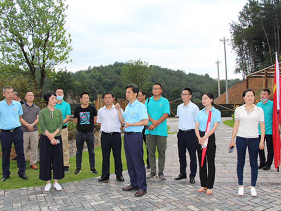鄂旅投咸寧集團與九宮山管委會聯(lián)合組織黨建調(diào)研活動,助力鄉(xiāng)村振興發(fā)展